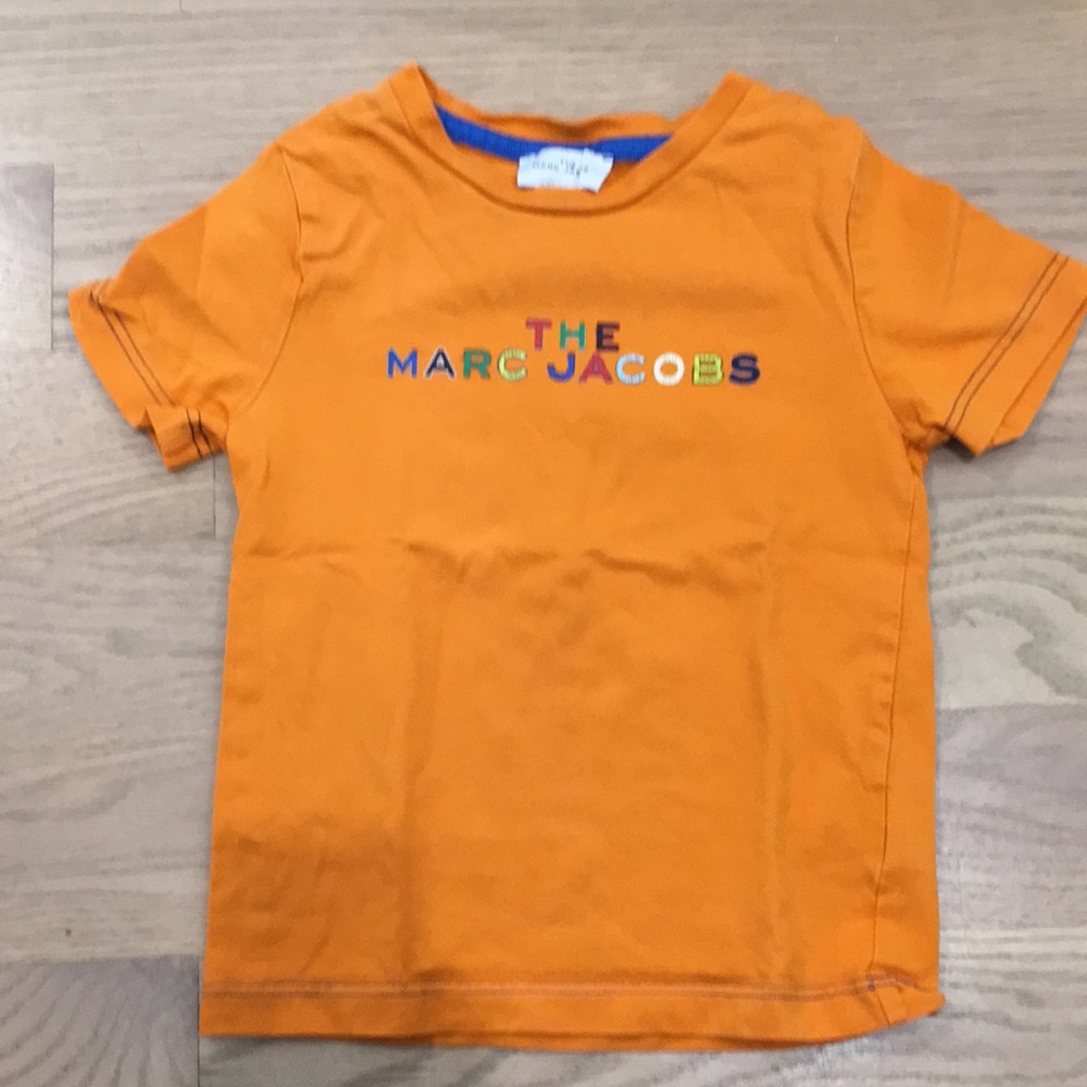The Marc Jacobs Orange Logo Tshirt Size 3 yrs